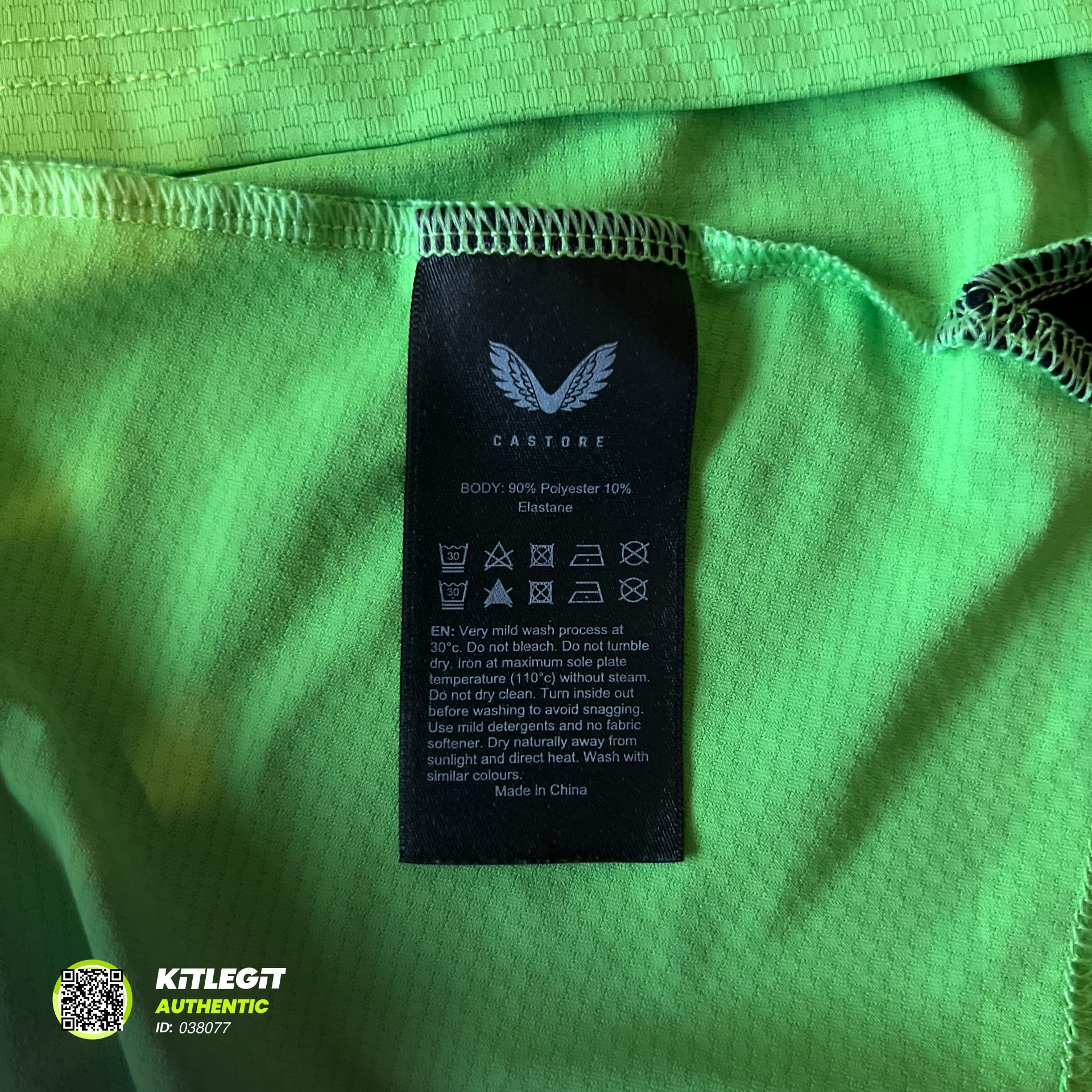 Wash label