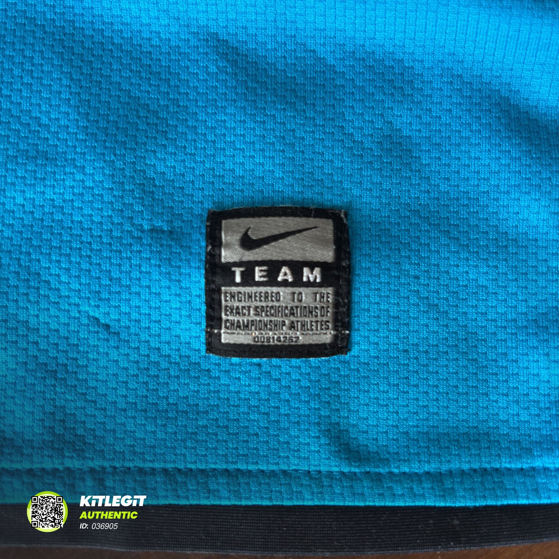 Authenticity evidence image of Aston Villa 2008-10 Nike 3rd Shirt (Acorns) - Men's Medium
