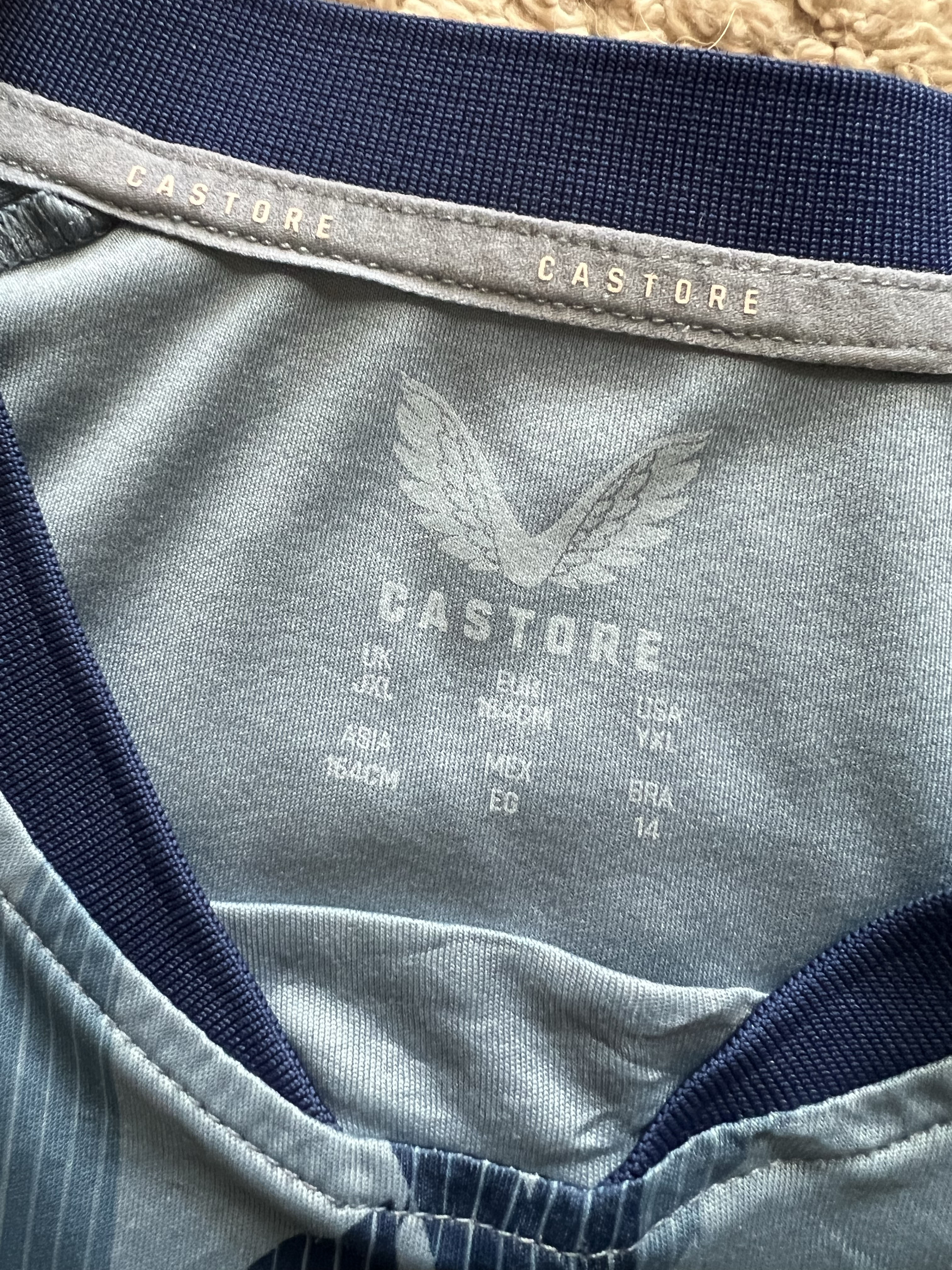 Authenticity evidence image of Aston Villa 2023/24 Castore 3rd Shirt (Acorns) - Junior XL