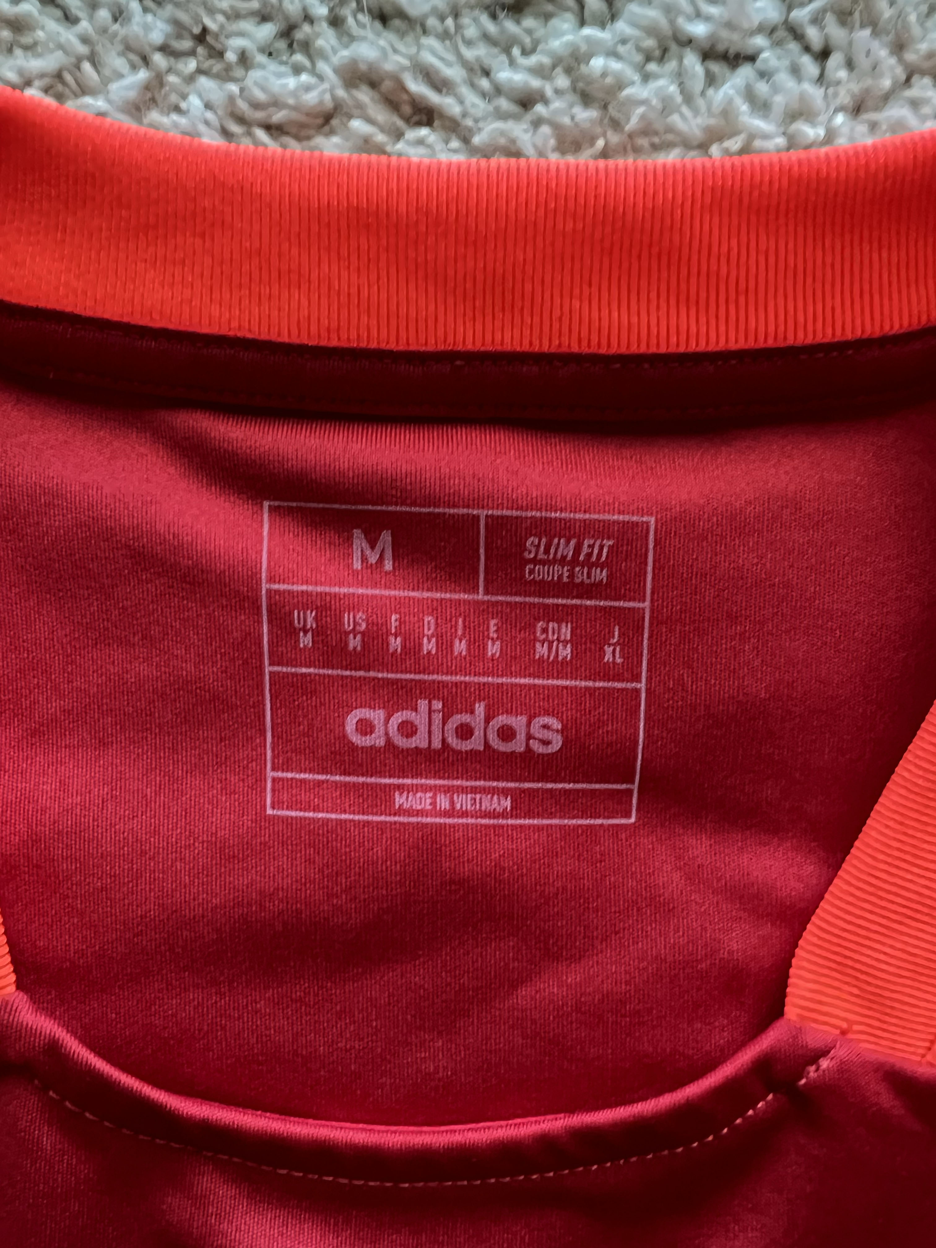 Authenticity evidence image of Aston Villa 2024/25 Adidas 4 Training Shirt - Men's Medium