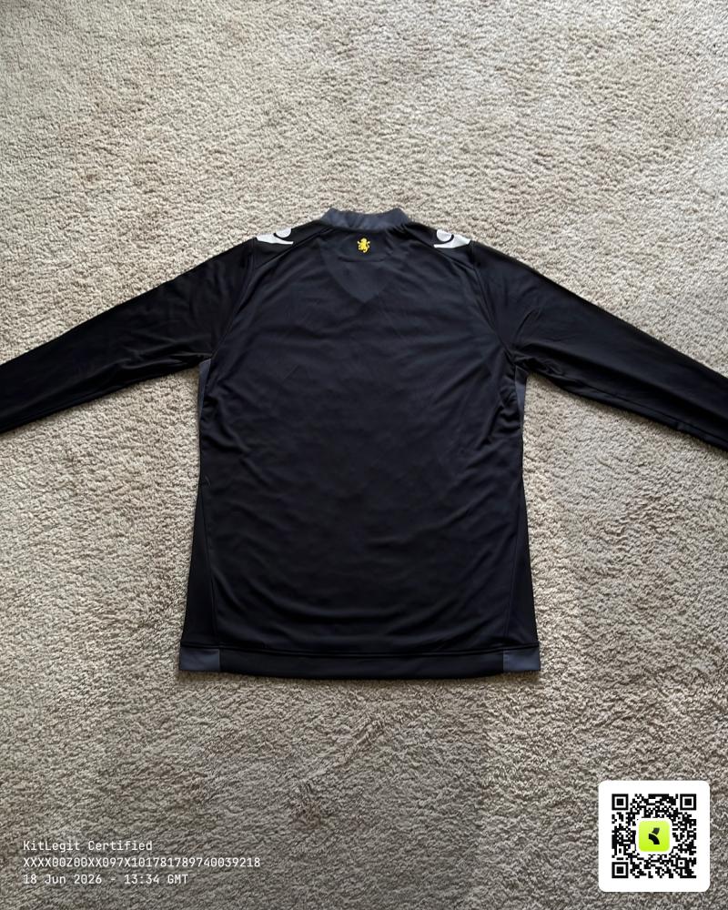 Rear of shirt