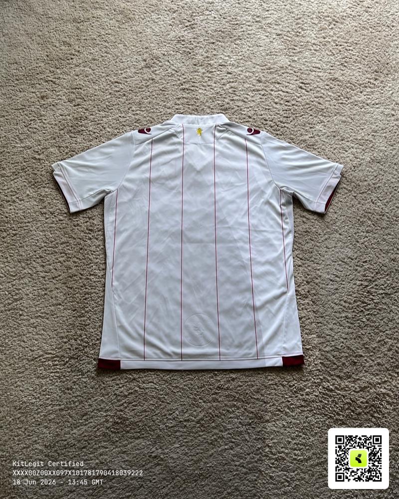 Rear of shirt