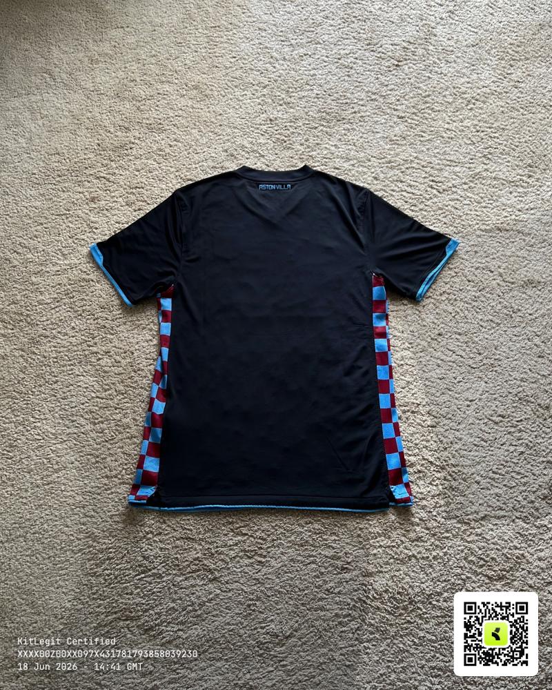 Rear of shirt