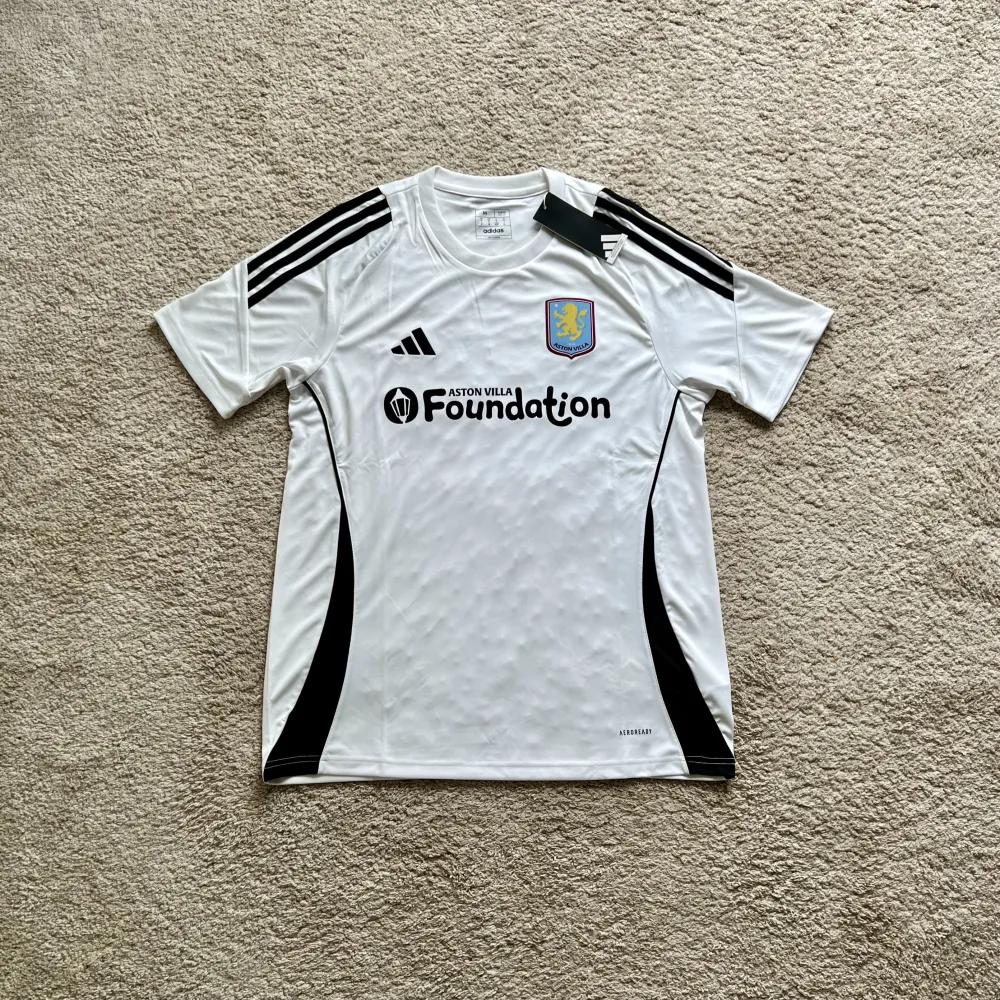 Front view of Aston Villa 2024/25 Adidas Away Special Edition Shirt (Aston Villa Foundation) - Men's Medium