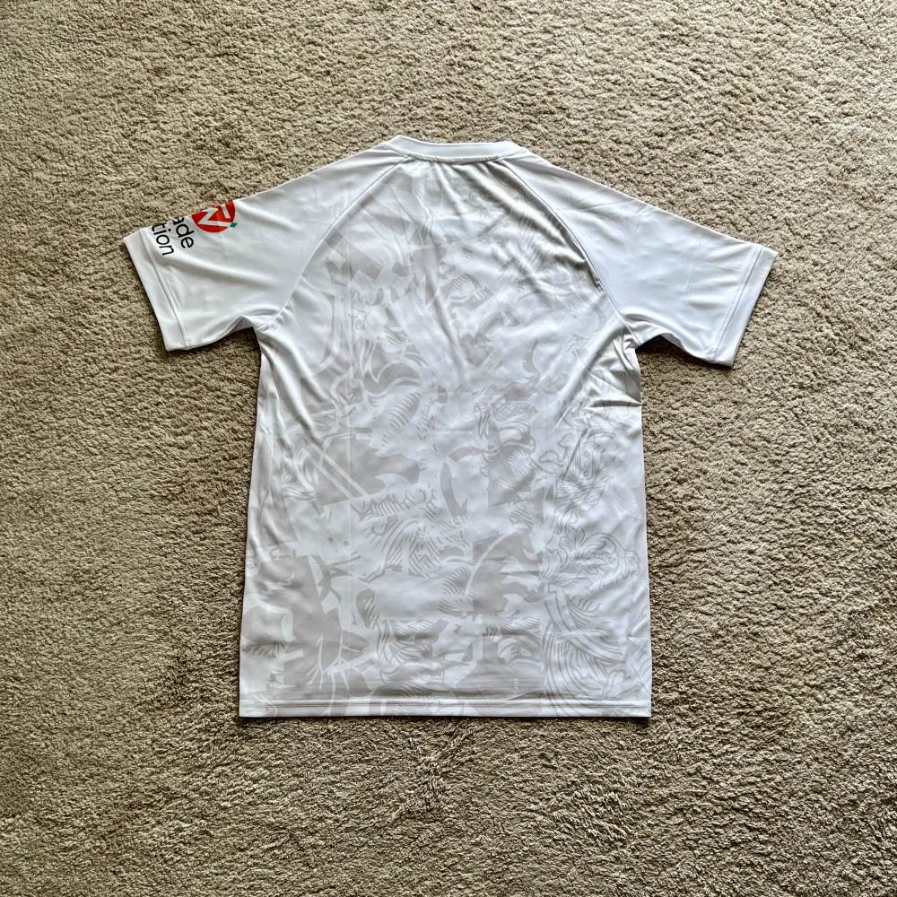 Rear view of Aston Villa 2023/24 Castore Away Shirt (BK8) - Men's Medium