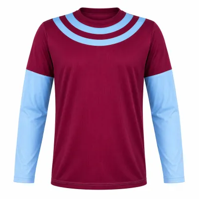Presentation image of Aston Villa 1955/56 235 Football Home Shirt - Men's Large