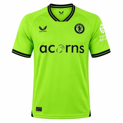 Presentation image of Aston Villa 2023/24 Castore Away Goalkeeper Shirt (Acorns) - Men's Medium