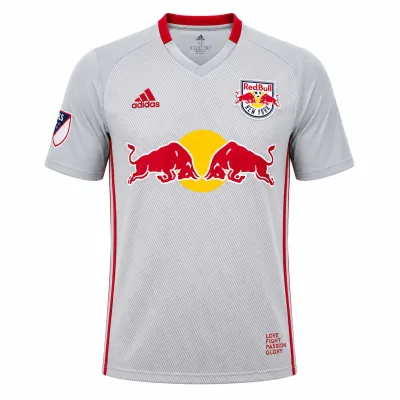 Presentation image of New York Red Bulls 2019/20 Adidas Home Shirt (Red Bull) - Men's Medium