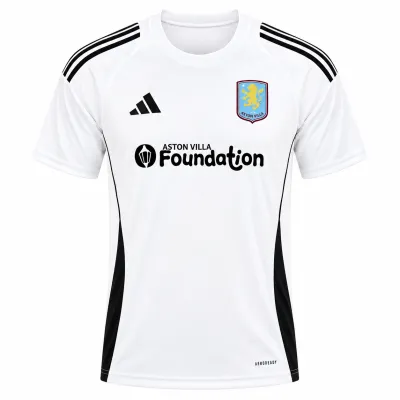 Presentation image of Aston Villa 2024/25 Adidas Special Edition Shirt (Aston Villa Foundation) - Men's Medium