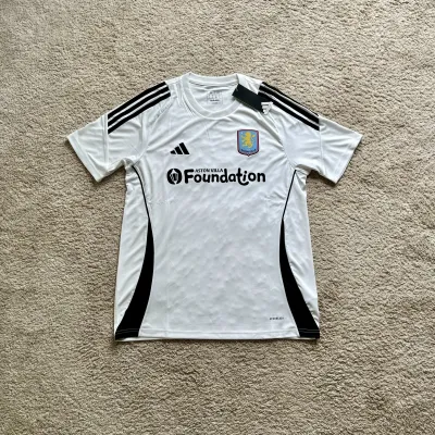 Front view of Aston Villa 2024/25 Adidas Away Special Edition Shirt (Aston Villa Foundation) - Men's Medium