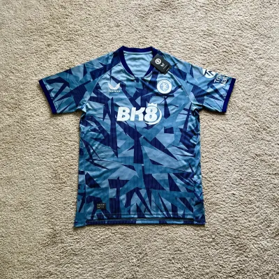 Front view of Aston Villa 2023/24 Castore 3rd Shirt (BK8) - Men's Medium